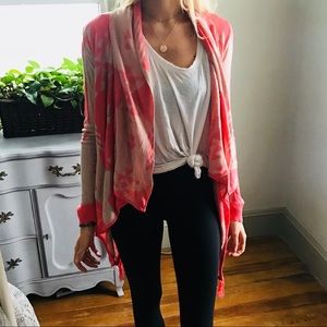 Pink Tribal Cardigan